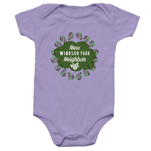 WPNA Baby Onesie, a Lavender Infant Onesie