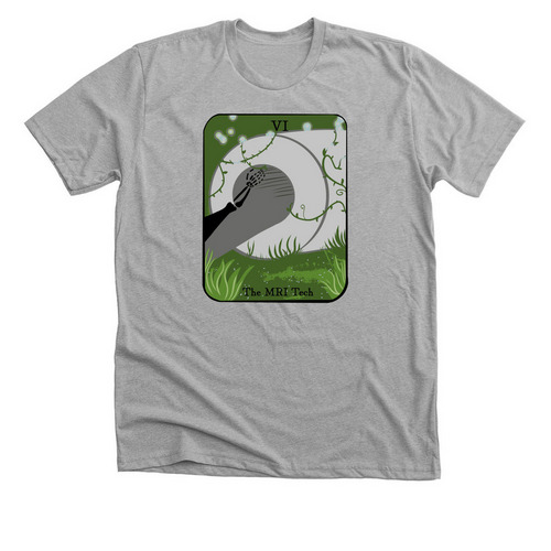 MRI TECH DESIGN, a Athletic Heather Premium Unisex Tee