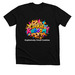 Cookie Kaboom: Wear the Fun!, a Solid Black Blend Premium Unisex Tee