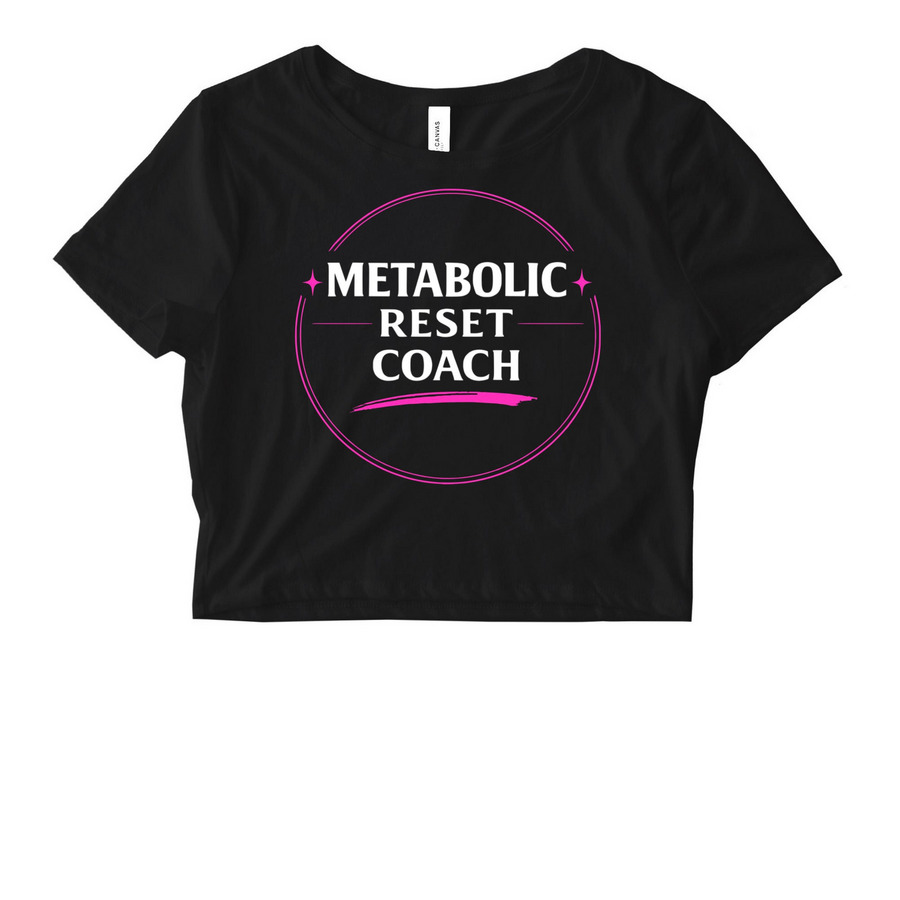 Fitted cropped tee, a Black Women's Fitted Cropped Tee