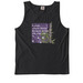 Abortion Forever, a Black Comfort Colors Tank Top