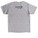 Live Like Jesus Retro, a Sport Grey Classic Unisex Tee (back-view)