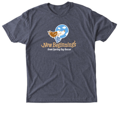 New Beginnings Gear, a Vintage Navy Triblend Unisex Tee