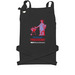 Fired Up for Freedom BBQ Apron, a Black Cotton Canvas Pocket Apron