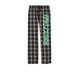 Flannel PJ Pants, a Black Flannel Pajama Pant