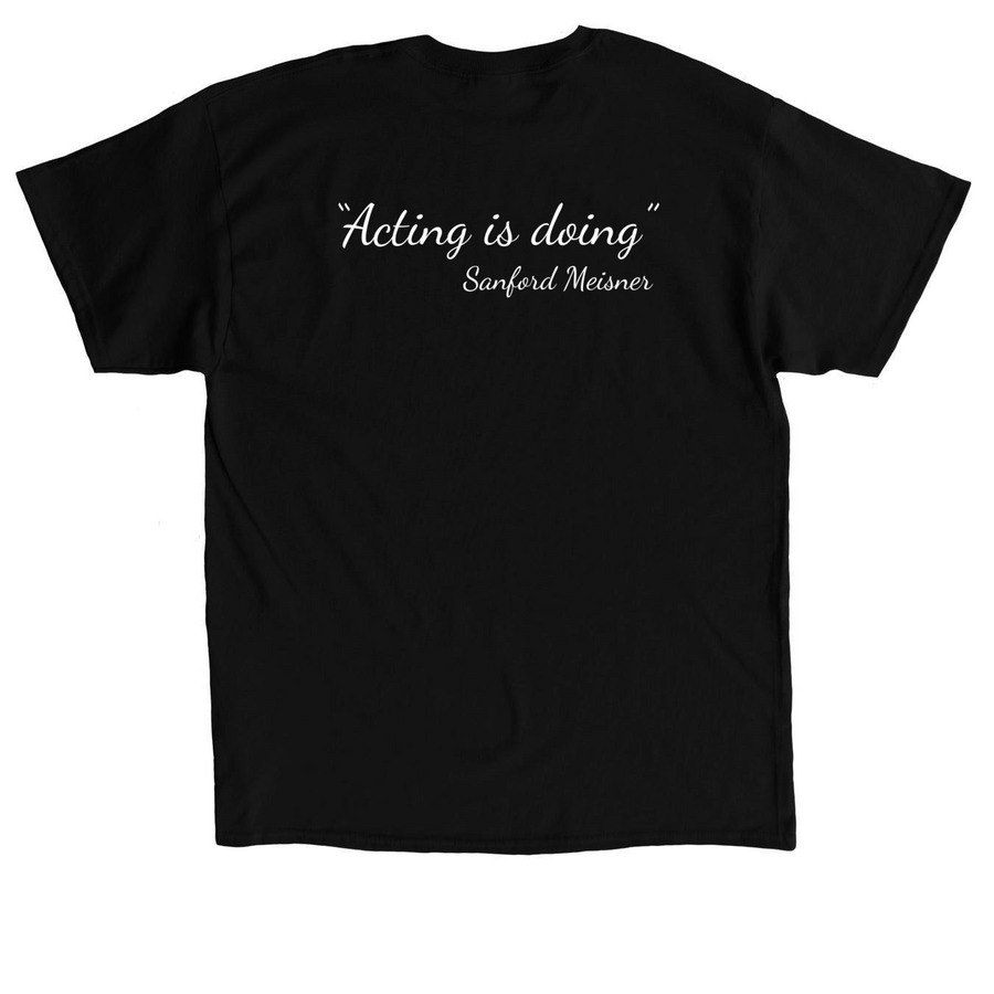 NPH Vintage Logo Merch, a Black Classic Unisex Tee (back-view)