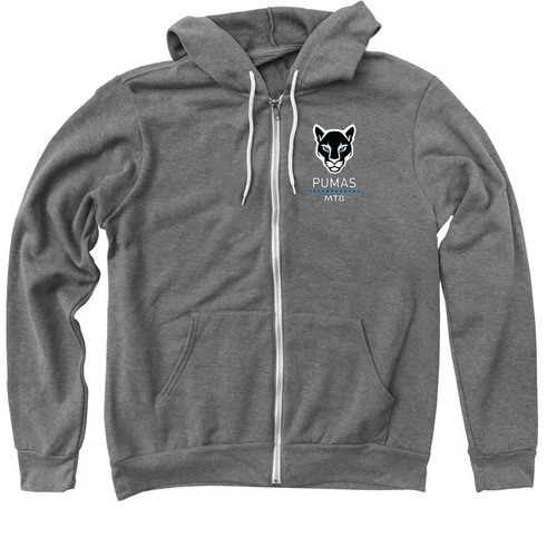 Peak to Peak 2026, a Deep Heather Zip Up Hoodie