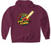 STAR RAWRS 3.0, a Maroon Gildan Softstyle Pullover Hoodie