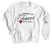 Psalm 104, a White Crewneck Sweatshirt
