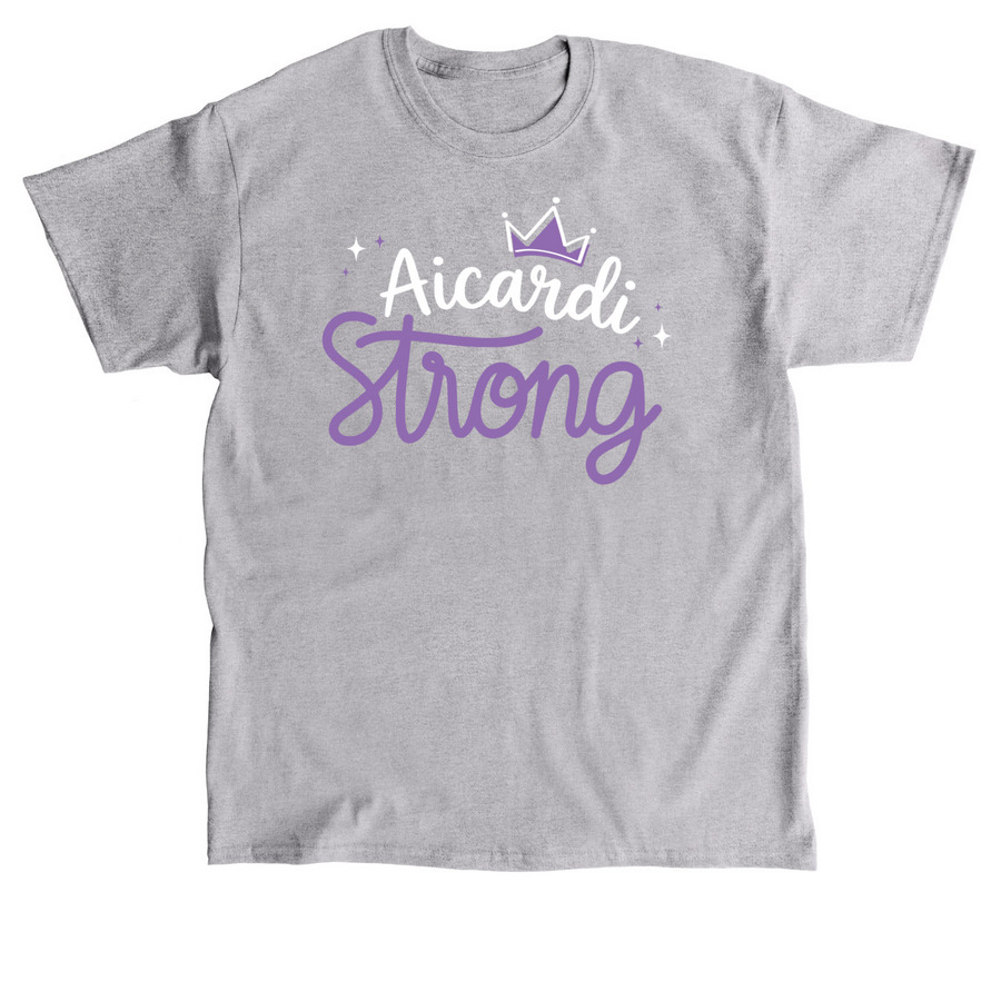 Aicardi Strong, a Sport Grey Classic Unisex Tee