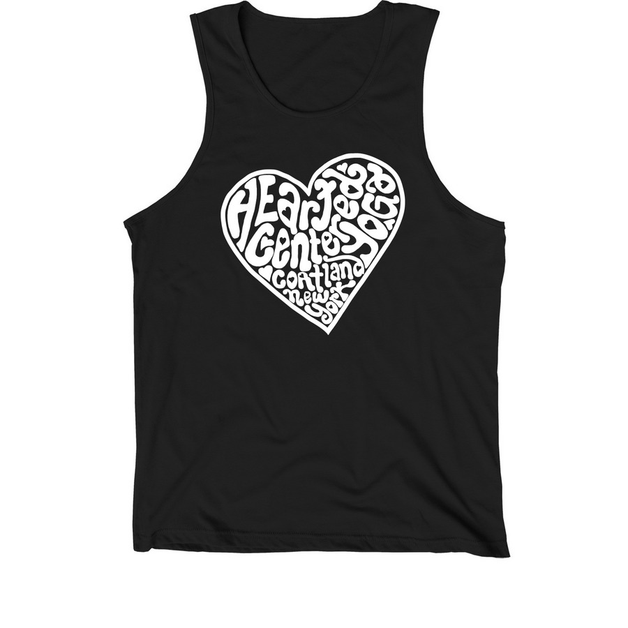 Groovy Tanks, a Black Premium Cotton Tank