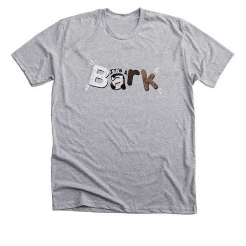 It's A Bark, a Athletic Heather Premium Unisex Tee