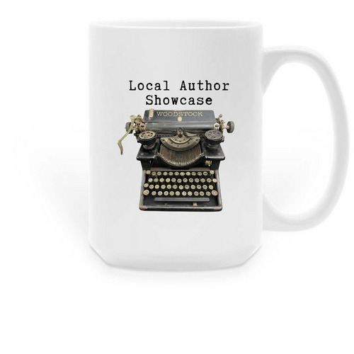 Local Author Showcase, a White Large Coffee Mug