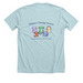 Mary Bridge Rehab SLC - Axolotl, a Heather Ice Blue Premium Unisex Tee (back-view)