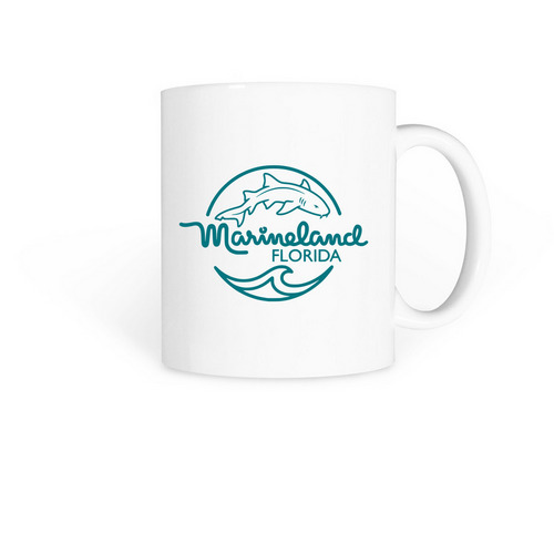 Shark Mug, a White Coffee Mug