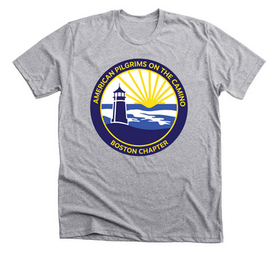Boston Chapter v.1, a Athletic Heather Premium Unisex Tee