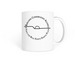Stay Wild, Stay Caffeinated, a White Coffee Mug
