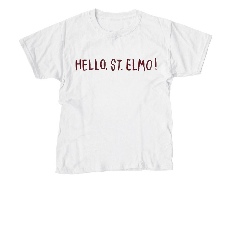Kids Hello, St. Elmo! T-Shirt (alternative 2), a White Youth Unisex Tee
