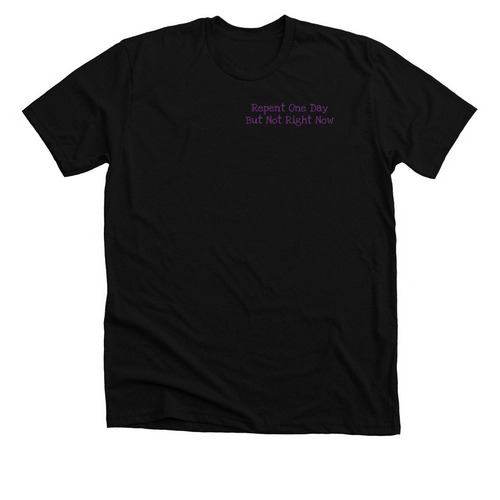 Cherry Picked, a Solid Black Blend Premium Unisex Tee