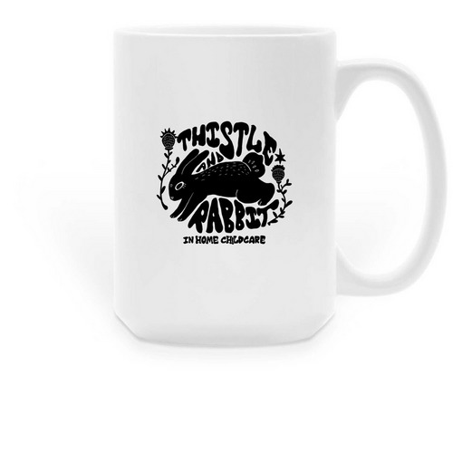 T&R mug, a White Large Coffee Mug