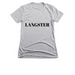 LANGSTER Collection, a Dark Heather Grey Women's Slim Fit Tee