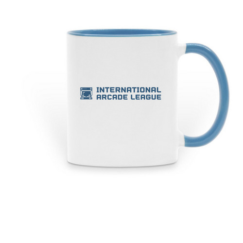 IAL - Mug, a Light Blue Two-Tone Ceramic Mug