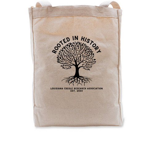 "Rooted in History" Tote Bag, a Natural Recycled Cotton Tote Bag