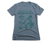 Protect & Honor Sacred Plants, a Indigo Women's Slim Fit Tee
