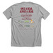 Once a bear?, a Athletic Heather Premium Unisex Tee (back-view)