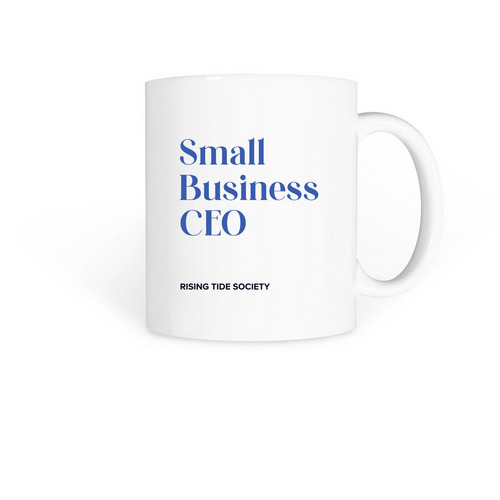 Small Business CEO - Mug, a White Coffee Mug