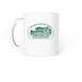 Coffee Mug, a White Coffee Mug (back-view)