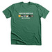 Rescued Is My Favorite Color, a Heather Grass Green Premium Unisex Tee