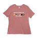 Rescued Is My Favorite Color, a Mauve Women?s Relaxed Cotton Tee