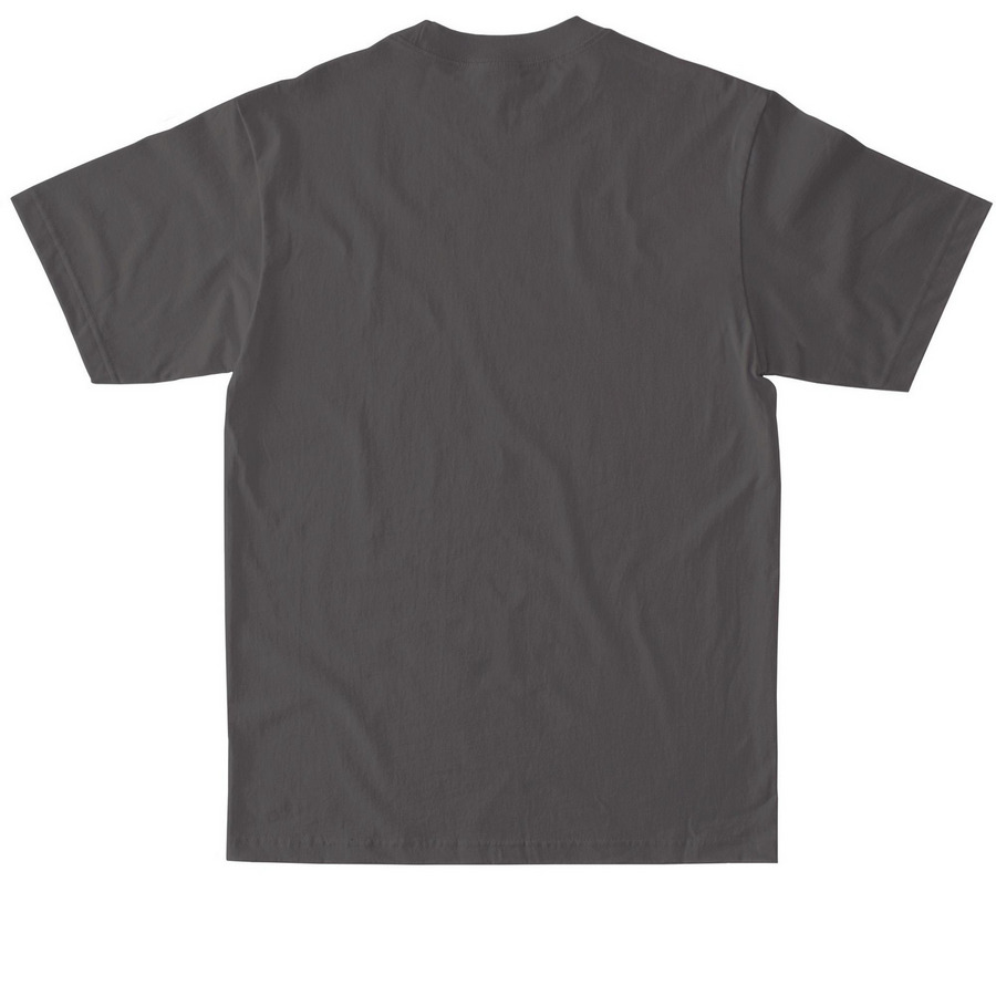 CMA Tee & Long Sleeve, a Dark Grey Max Heavyweight Tee (back-view)