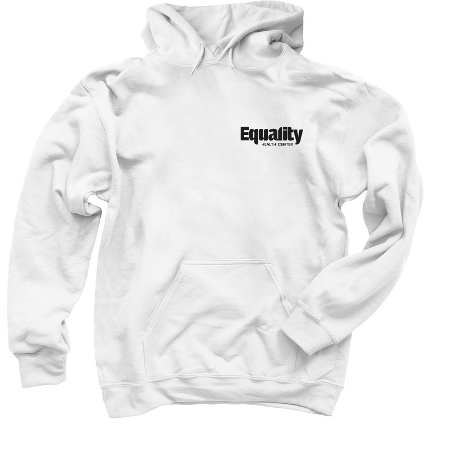 "Get a Vasectomy" Hoodie, a White Pullover Hoodie