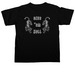 Give 'Em Hell, a Black Comfort Colors Unisex Tee (back-view)