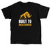 BUILT TO BREAK BARRIERS, a Black Classic Unisex Tee