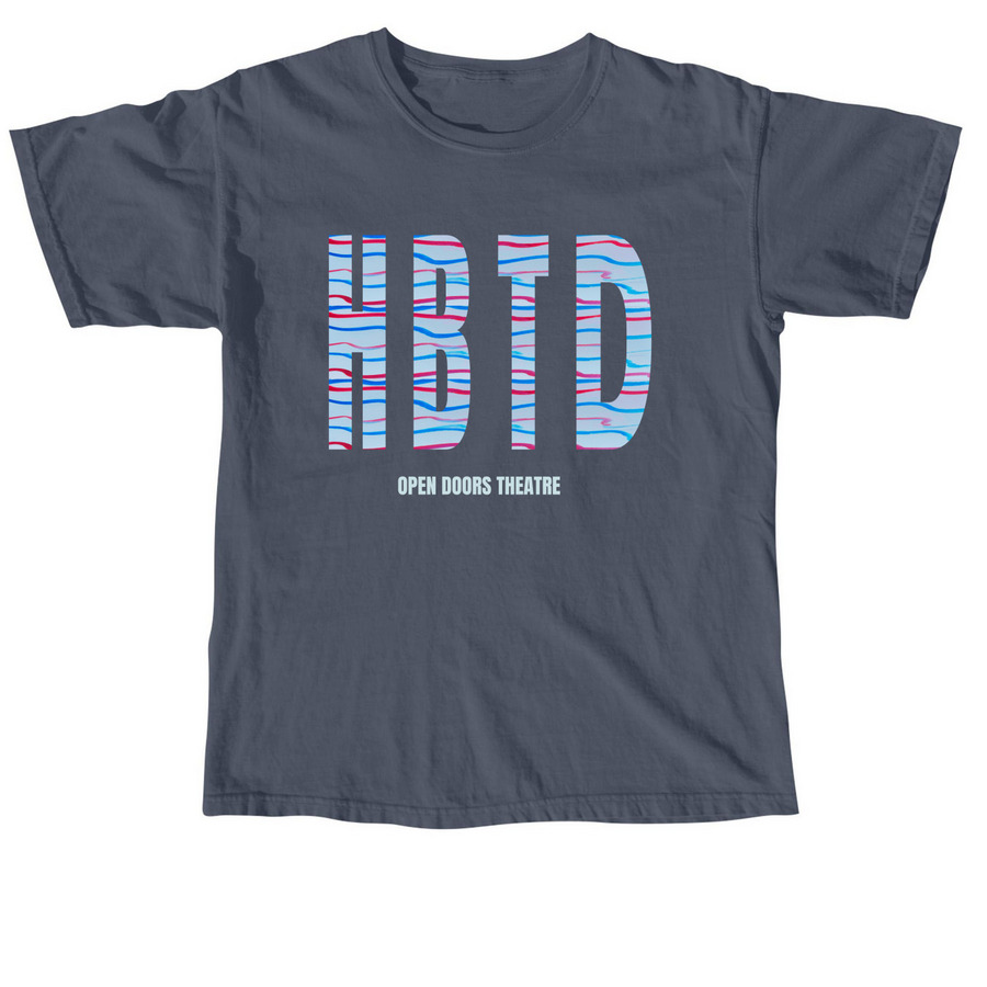 "HBTD" Art Fill Wear, a Denim Comfort Colors Unisex Tee
