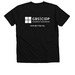 MMN Awareness Month - February 2026, a Solid Black Blend Premium V-Neck Tee (back-view)