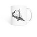 Sturgeon Sloop Mugs, a White Coffee Mug