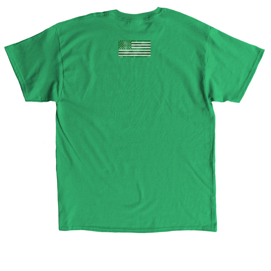 ROCKAWAY ROCKIES, a Irish Green Classic Unisex Tee (back-view)