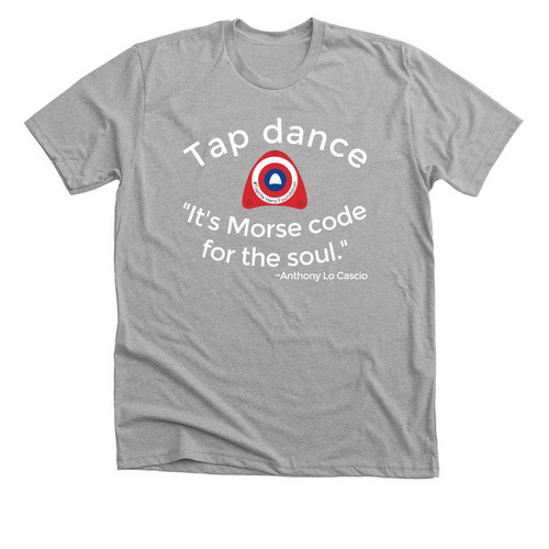 #Taplife Hero Foundation, a Athletic Heather Premium Unisex Tee