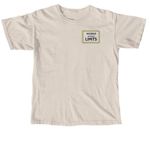 Words Without Limits, a Ivory Comfort Colors Unisex Tee