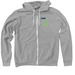 Team Oz 2026, a Athletic Heather Zip Up Hoodie