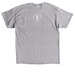 Migrating Mule Deer, a Sport Grey Classic Unisex Tee (back-view)
