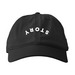 He Turned My Story Upside Down, a Black Printed Eco Baseball Cap