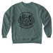 Radicalized By Basic Decency, a Blue Spruce Comfort Colors Crewneck Sweatshirt