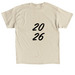 The Pierre's, a Sand Classic Unisex Tee (back-view)