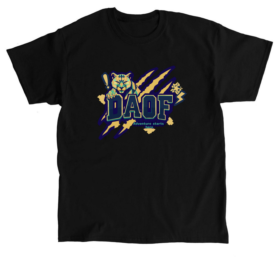 DAOF 2026 Panther Pride Shirt, a Black Classic Unisex Tee