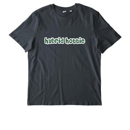 the *hottie* t shirt, a India Ink Grey Stanley/Stella Unisex Creator 2.0 Tee